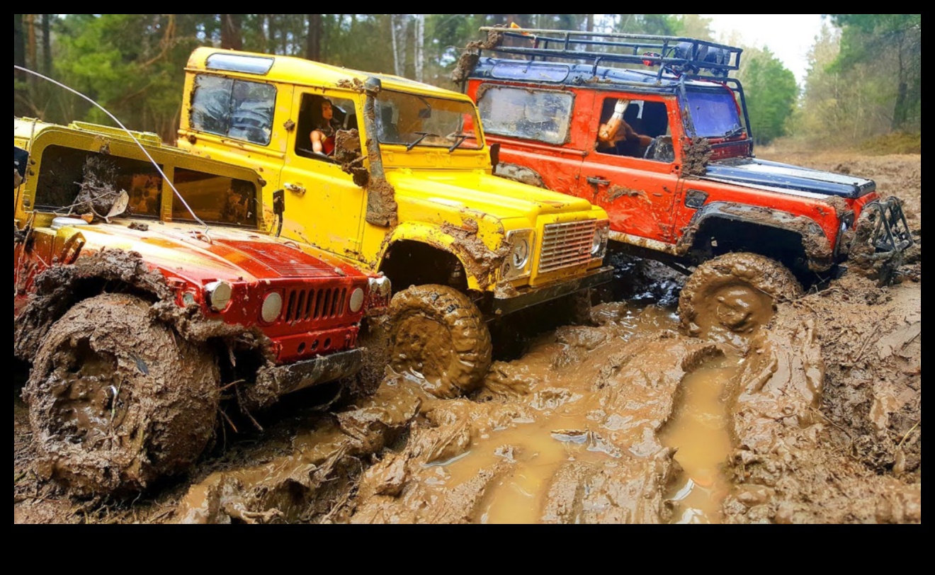 Çamurlu Harikalar: Off-Road Makineleriyle Maceranın Keyfini Kucaklamak